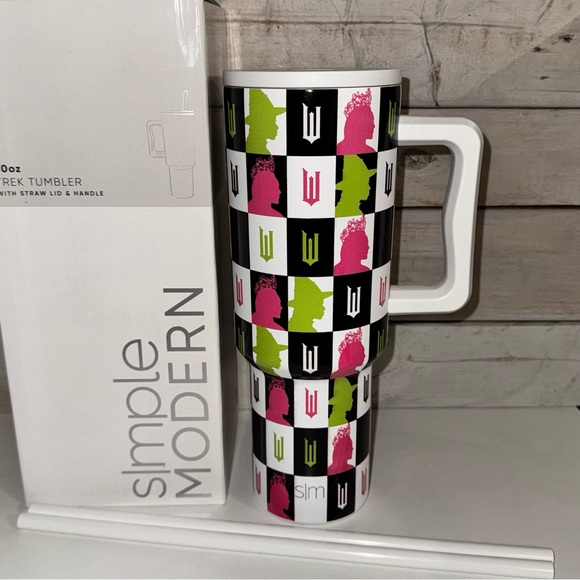 Simple Modern 40oz Trek Tumbler - White Wicked - NWT, Limited Release - Picture 1 of 7